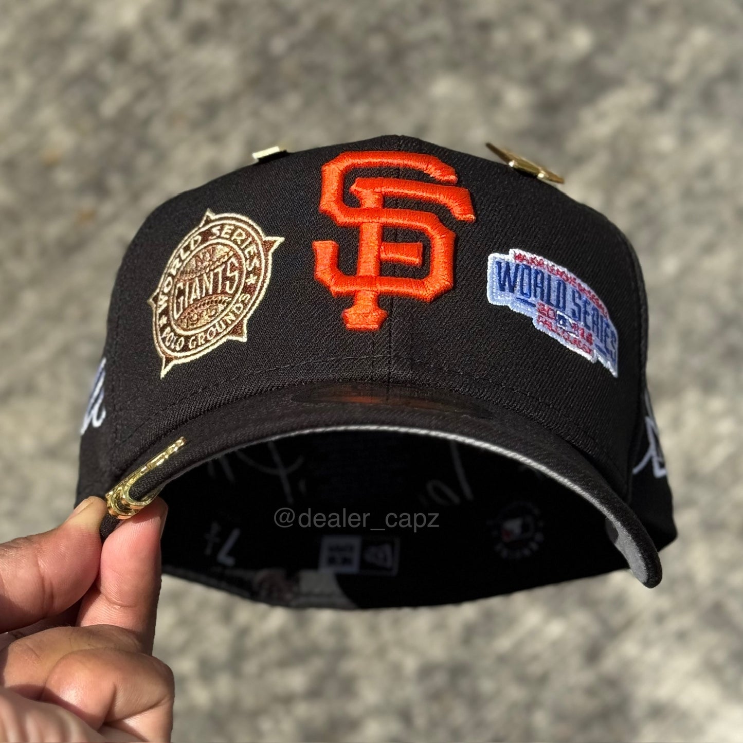 7 1/8 • 7 1/4 SAN FRANCISCO GIGANTS HISTORIC CHAMP