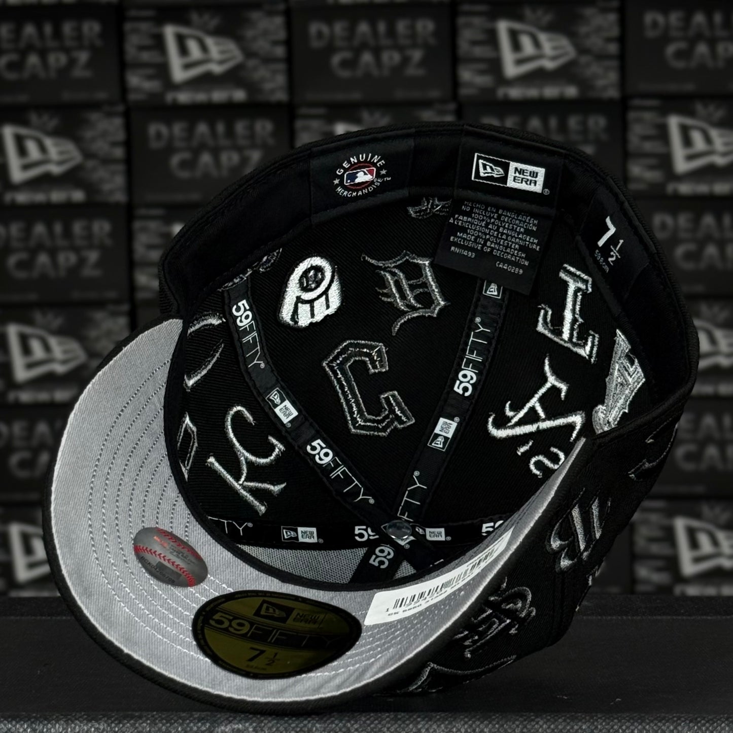 MLB ALL OVER “FULL BLACK”
