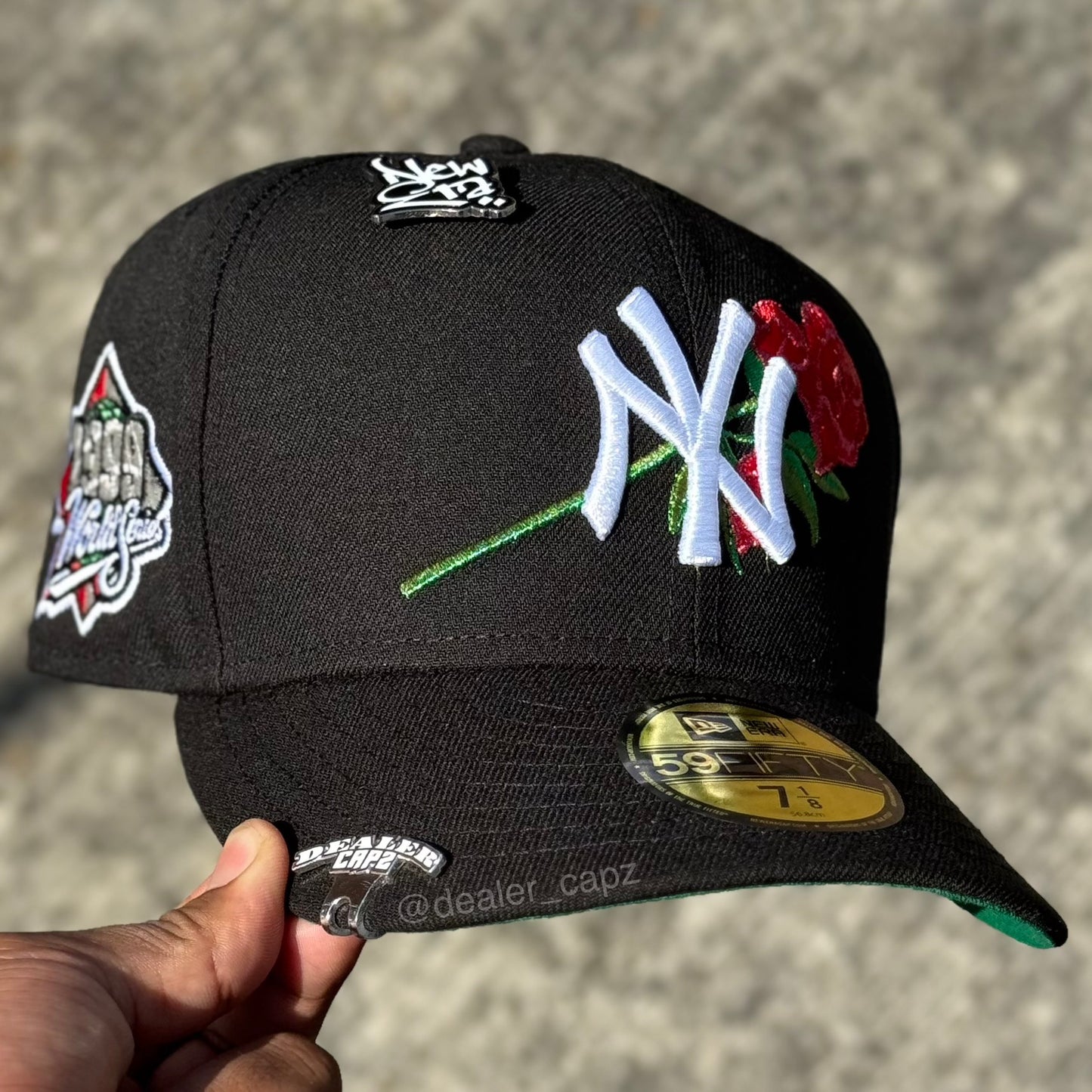 7 1/8 • 7 3/8 NY YANKEES ROSA