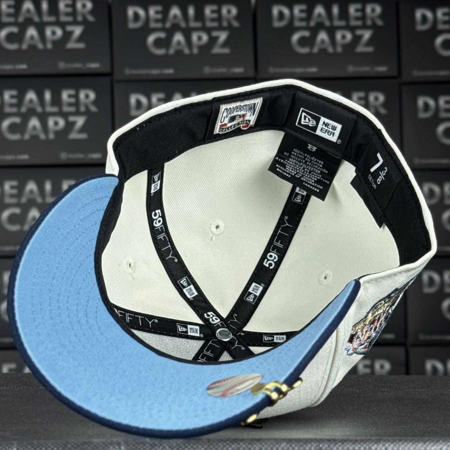 NY YANKEES METALLIC NAVY