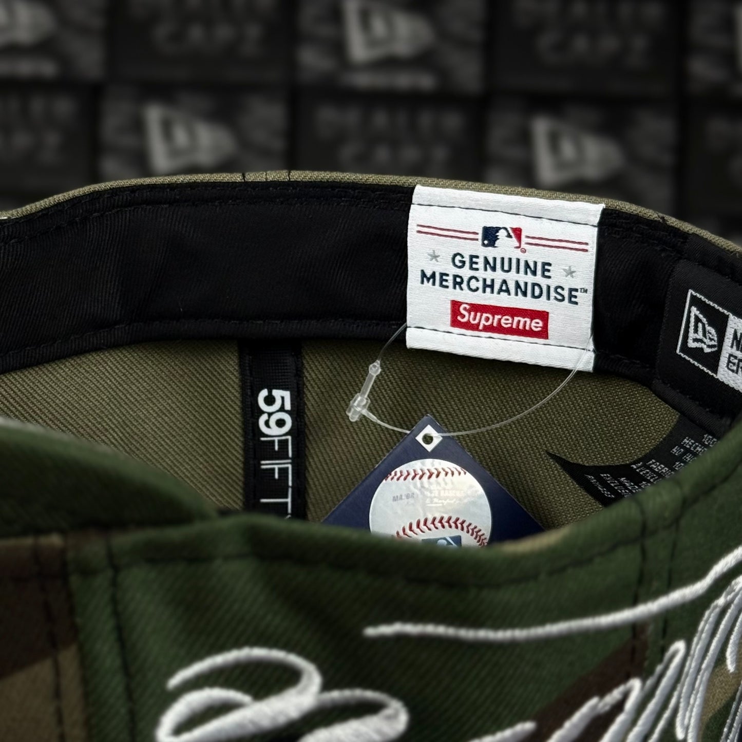 SUPREME x YANKEES CAMO