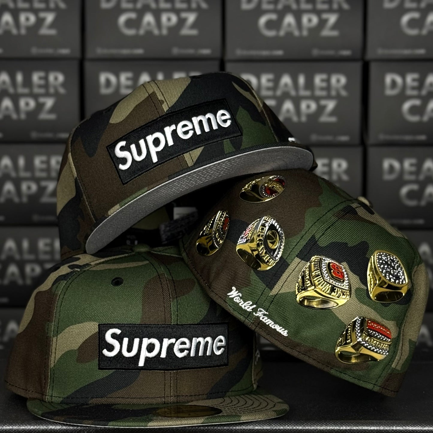 SUPREME BOX LOGO “RINGS CAMO”