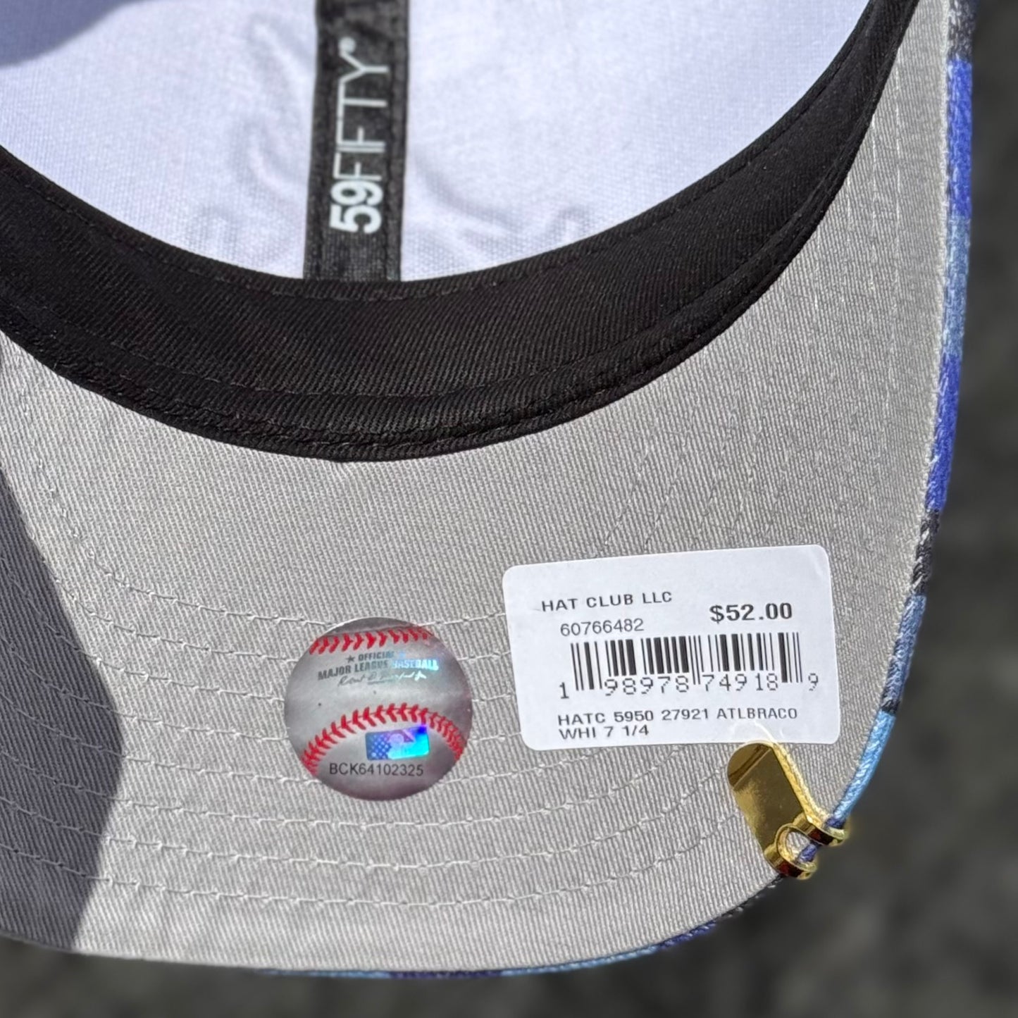 7 3/8 • ATLANTA BRAVES CAMO BLUE