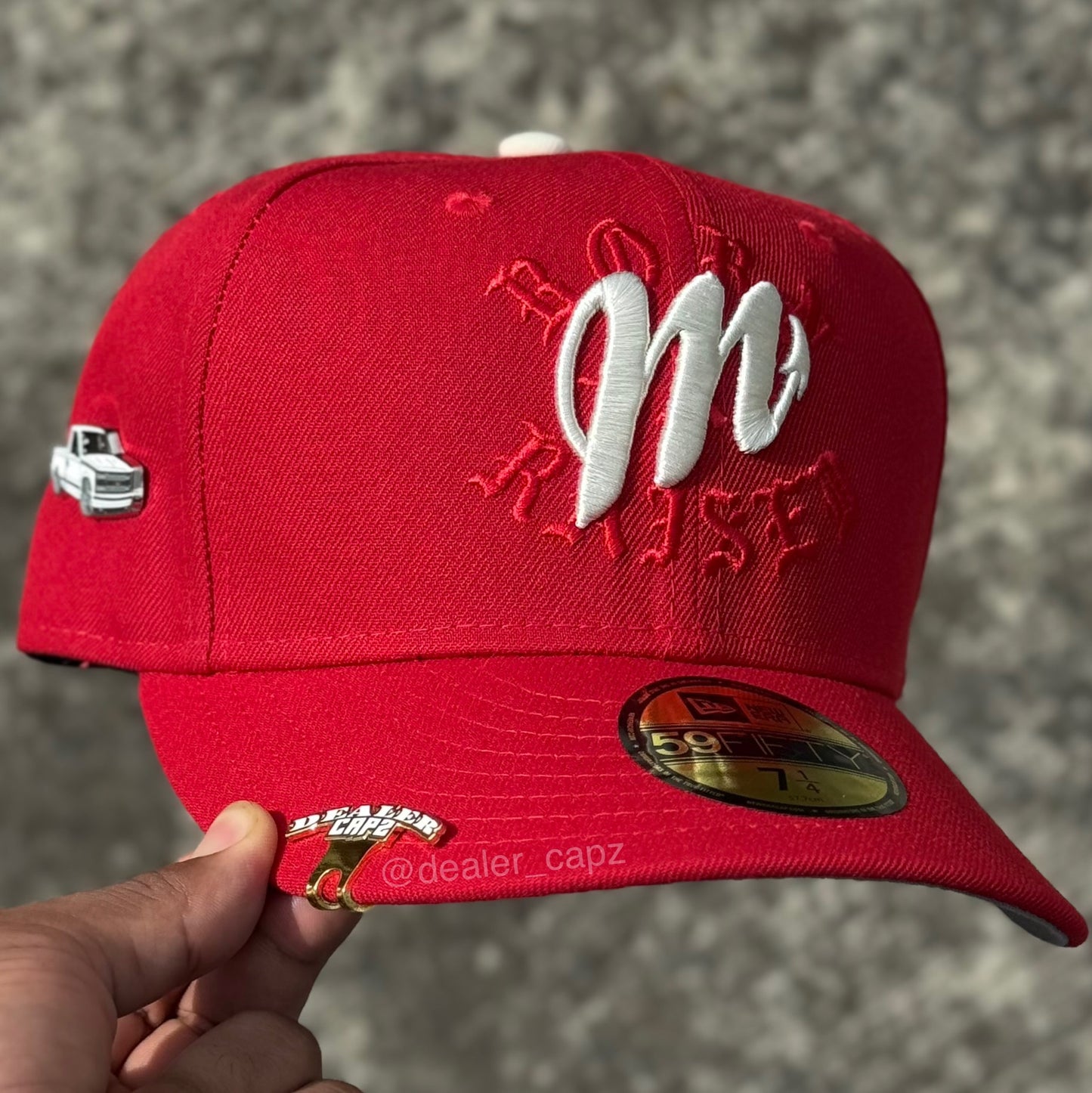 7 1/8 • 7 1/4 • DIABLOS ROJOS x BORN RAISED
