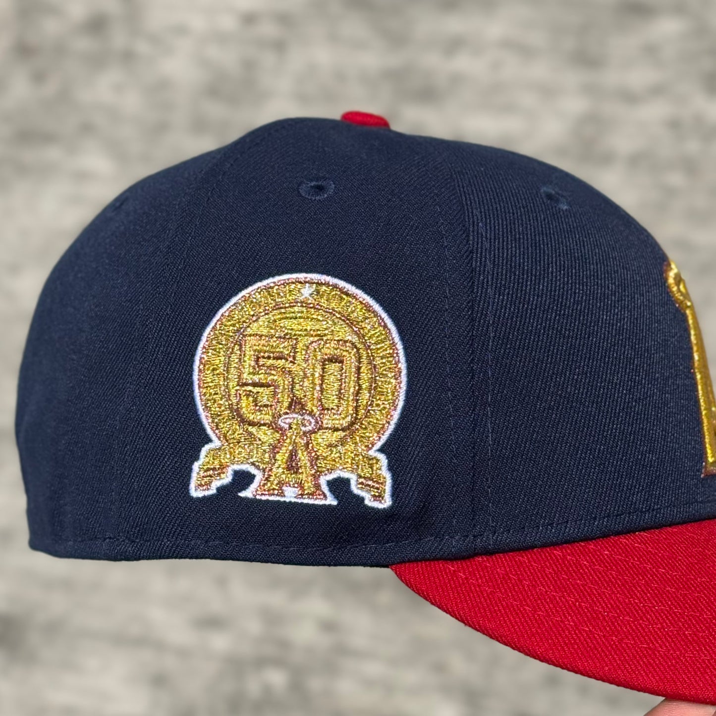 7 3/8 • ANAHEIM ANGELS GOLD