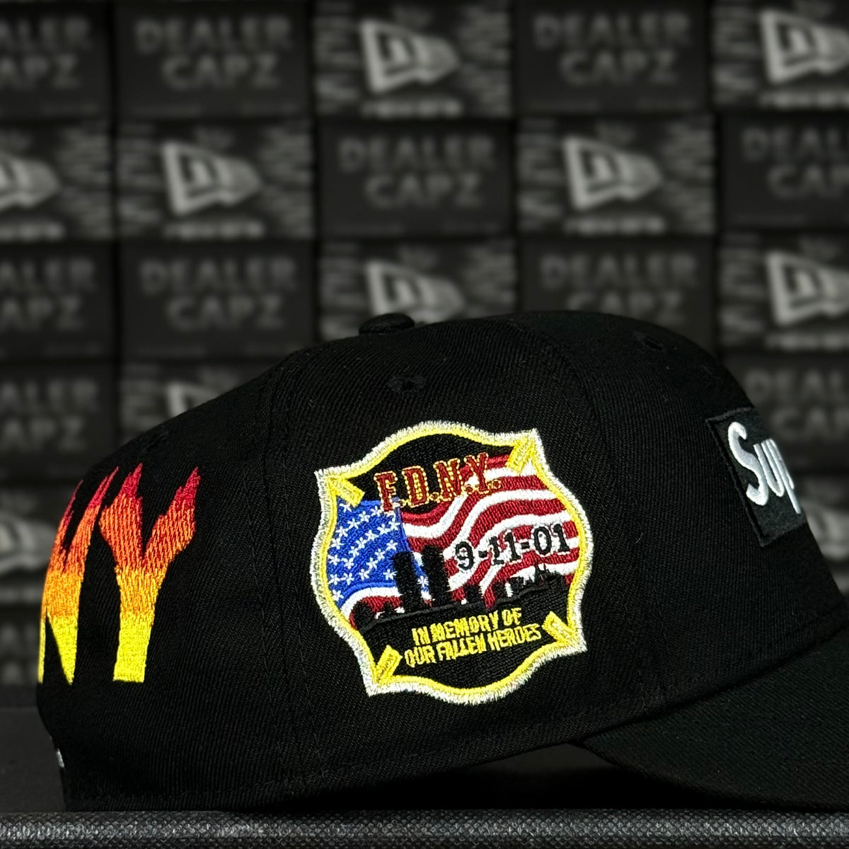 SUPREME BOX LOGO x FDNY