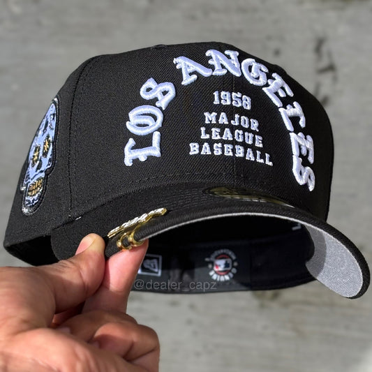7 1/8 • 7 1/4 • 7 1/2 LA DODGERS SKULL