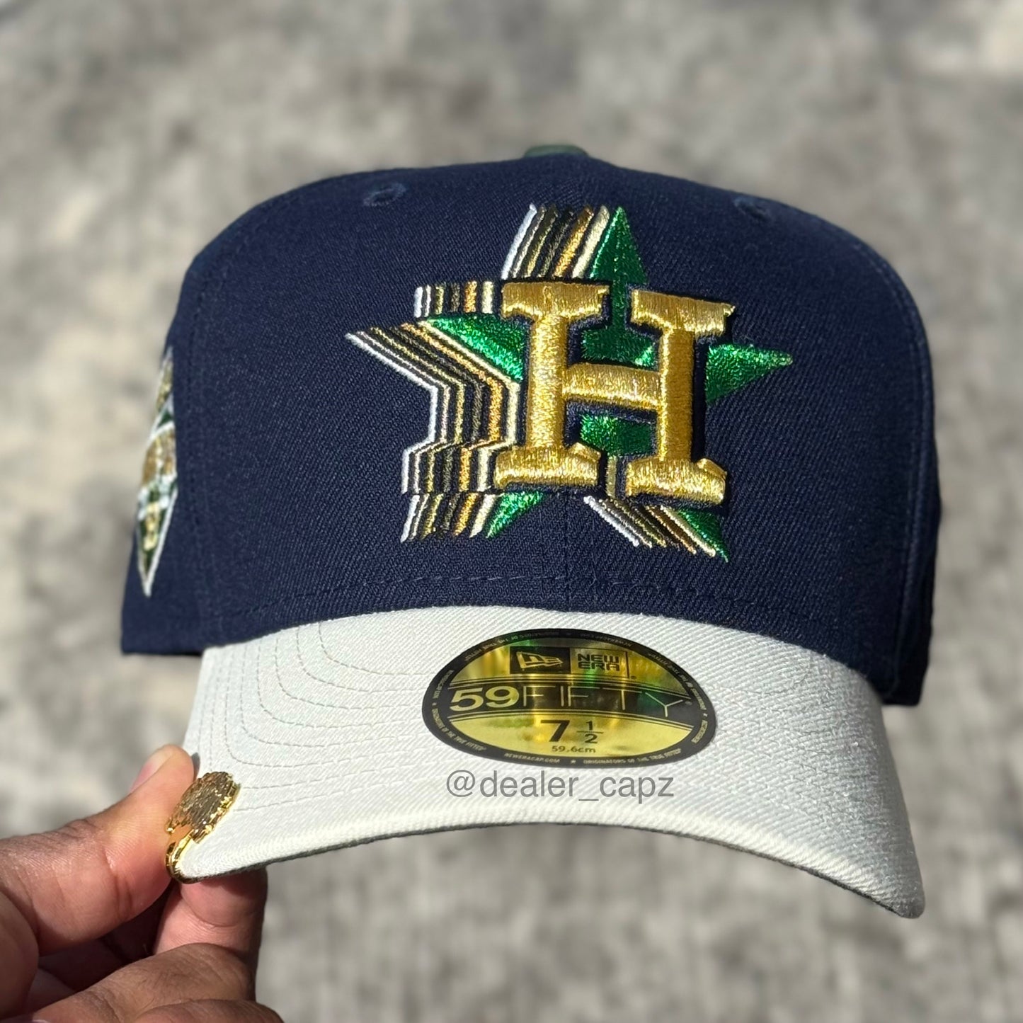 7 1/2 HOUSTON ASTROS CAMO 3D