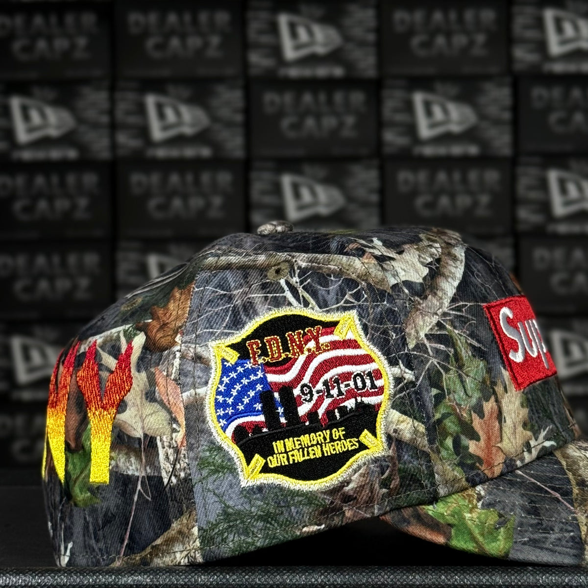 SUPREME BOX LOGO x FDNY “CAMO TIMBER”
