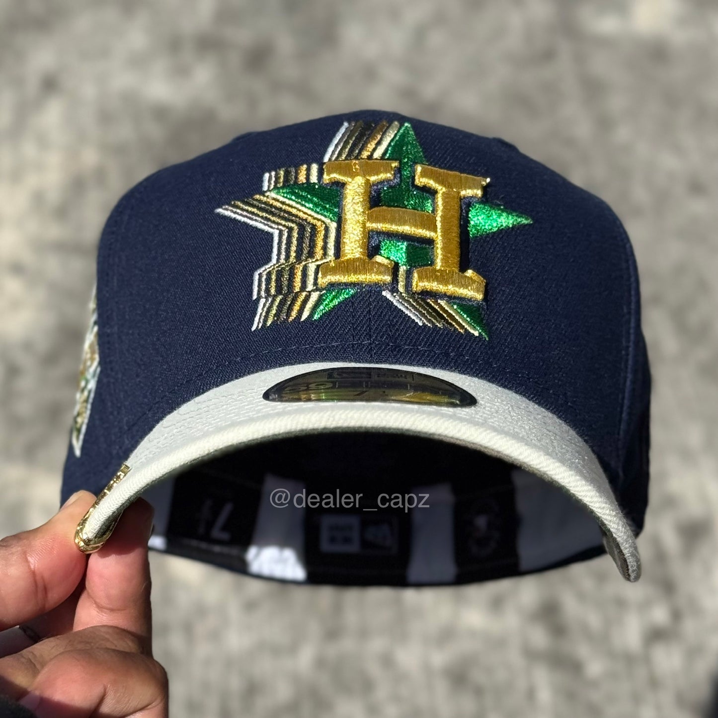 7 1/2 HOUSTON ASTROS CAMO 3D