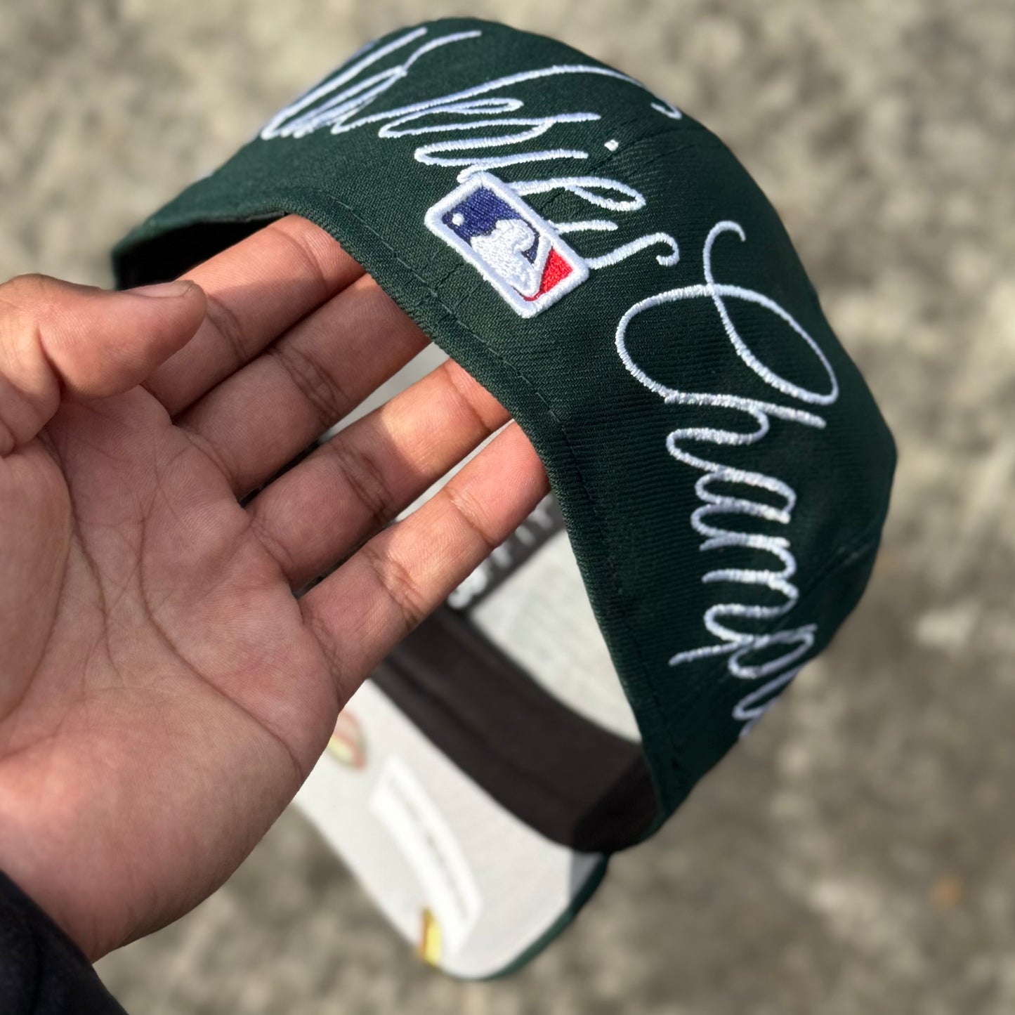 7 1/8 • OAKLAND ATLETICS WORLD CHAMPIONS